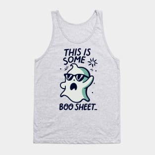 This Is Some Boo Sheet! Halloween Ghost Tank Top